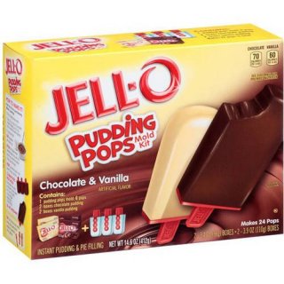 A box of Jell-O Pudding Pops